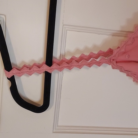 Rebecca Taylor Dot Embroidered Midi Dress in Grapefuit - Picture 9 of 12